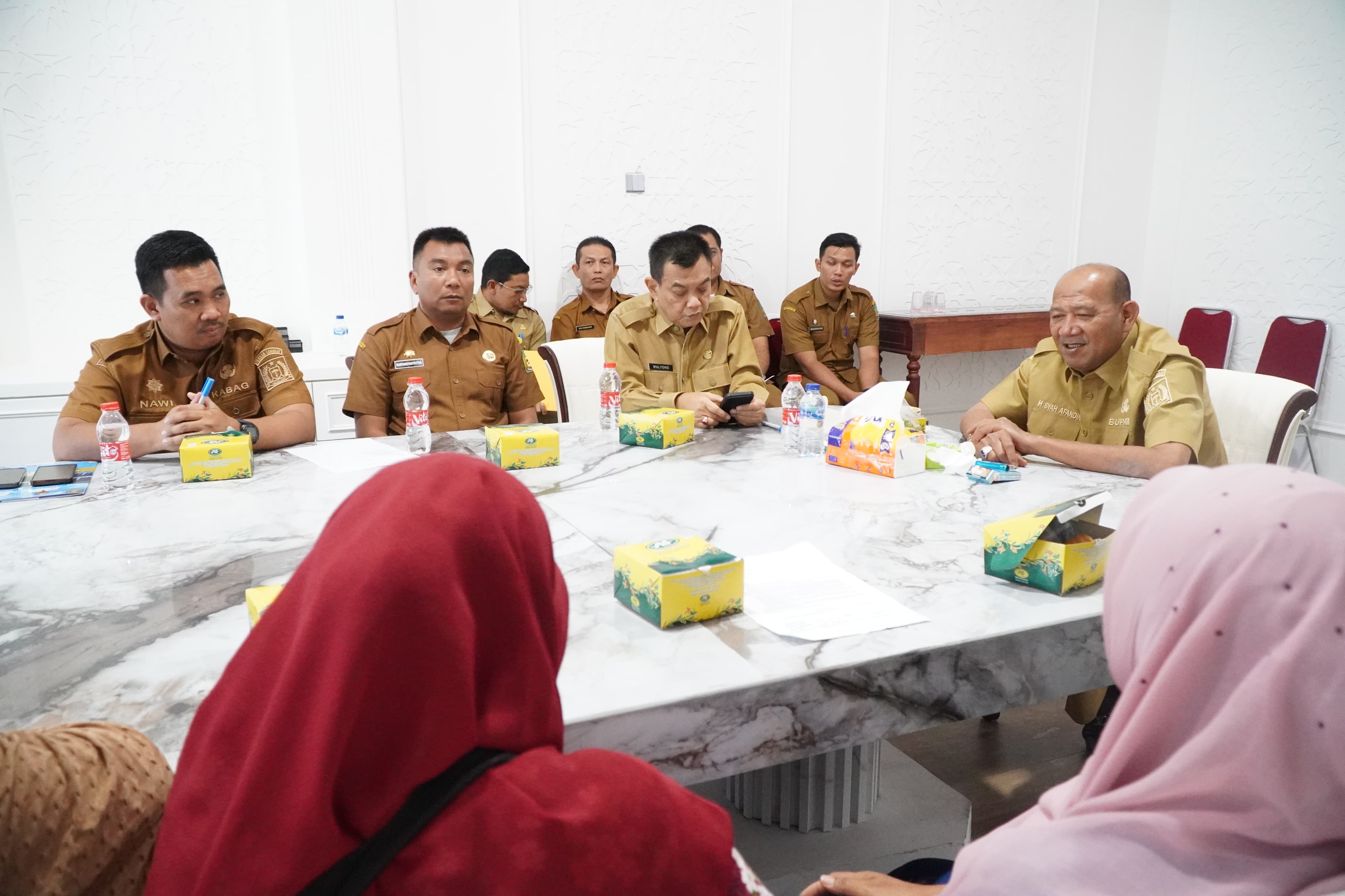 Bupati Langkat H. Syah Afandin Tegas: Kades Serapuh Asli Terancam Diberhentikan Permanen Jika Terbukti