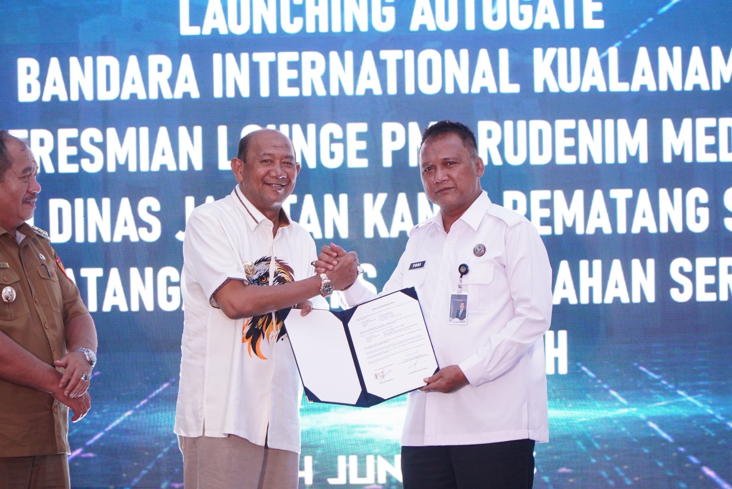 Peresmian Autogate di Kualanamu, Syah Afandin : Dorong Pariwisata dan Ekonomi Daerah