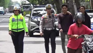 Operasi Patuh Toba 2025 di Langkat: Helm Jadi Pelanggaran Terbanyak