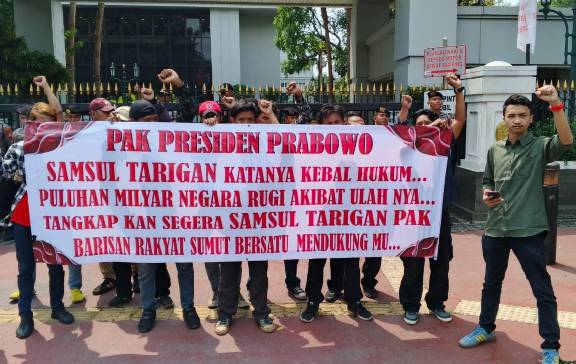 Samsul Tarigan Divonis, Tapi Tak Dieksekusi: Mahasiswa Teriak, Hukum Diam
