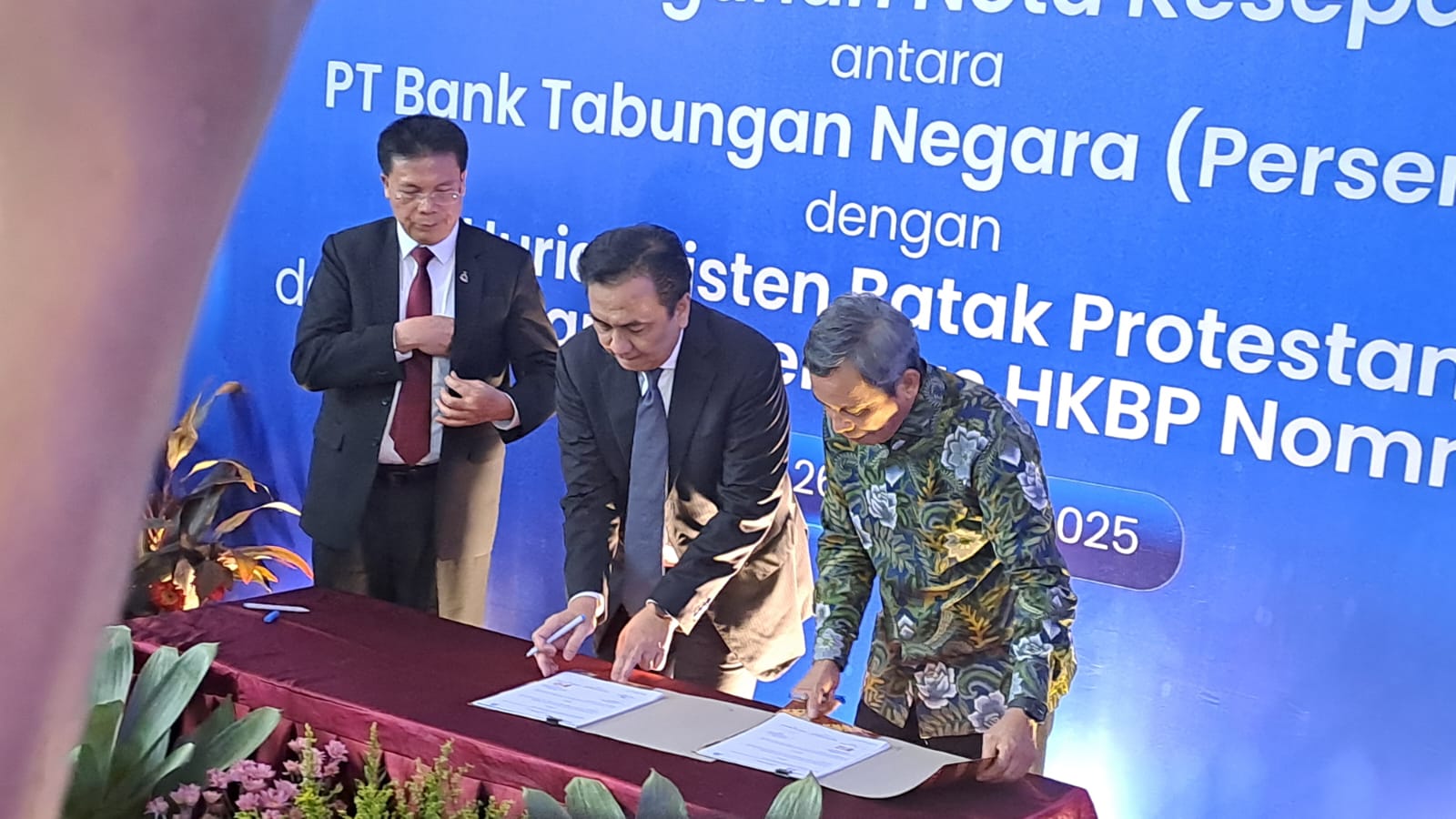 BTN Gandeng HKBP, Siap Layani Transaksi Perbankan 6,5 Juta Jemaat