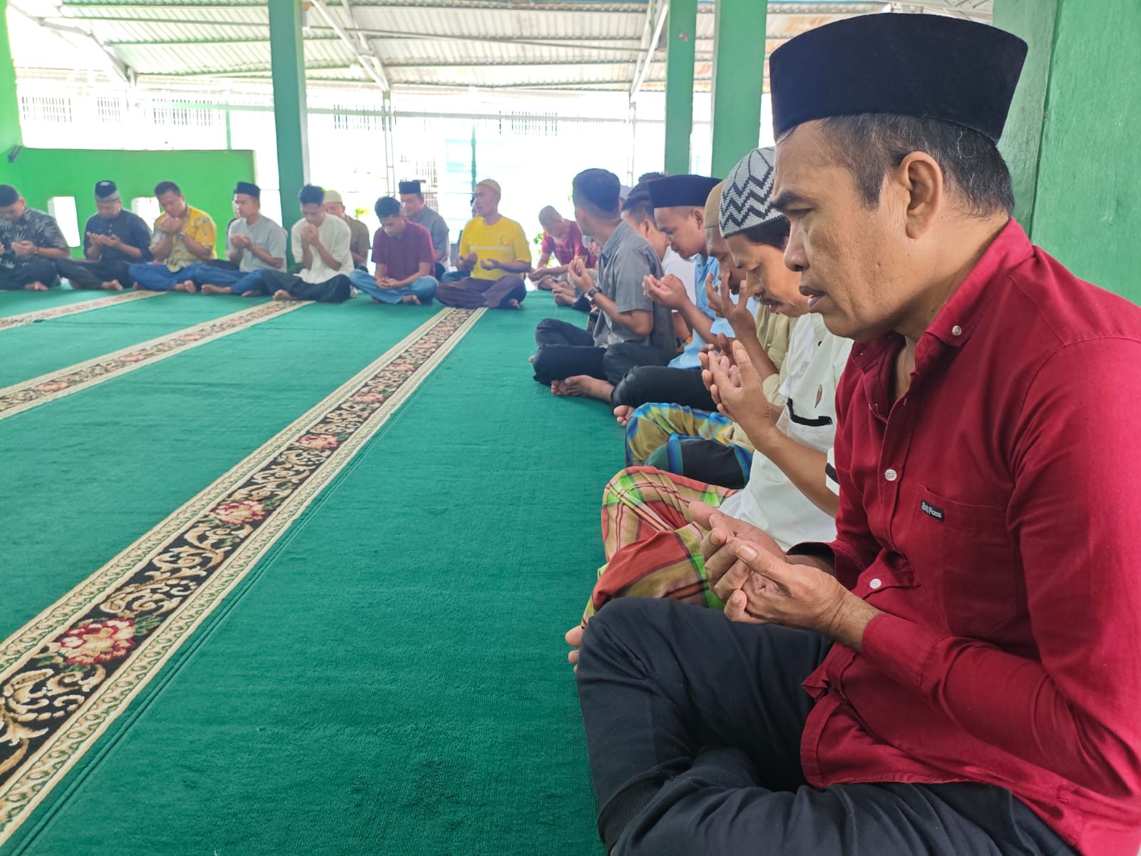 Rutan Rengat Doa Bersama, 'Semoga Indonesia dalam Lindungan Tuhan'