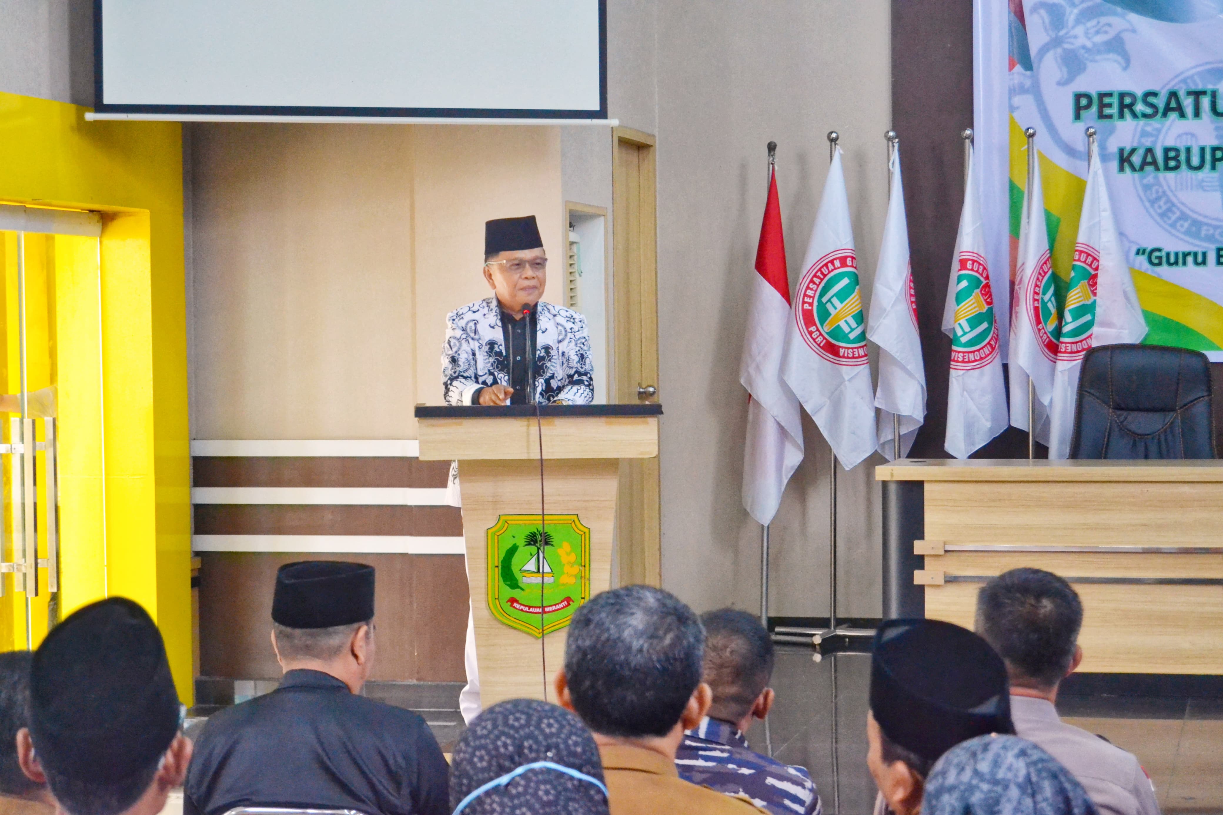 Buka Konferensi XXIII PGRI 2025, H Asmar: Dukung Peningkatan Kualitas Guru dan Pendidikan