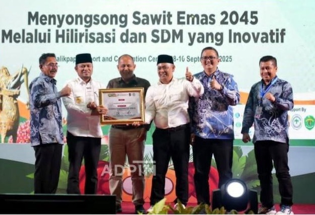 Keren! Gubernur Sawit Gelar Baru Rudy Mas'ud Cetak 4,3 Juta Ton CPO di Kaltim