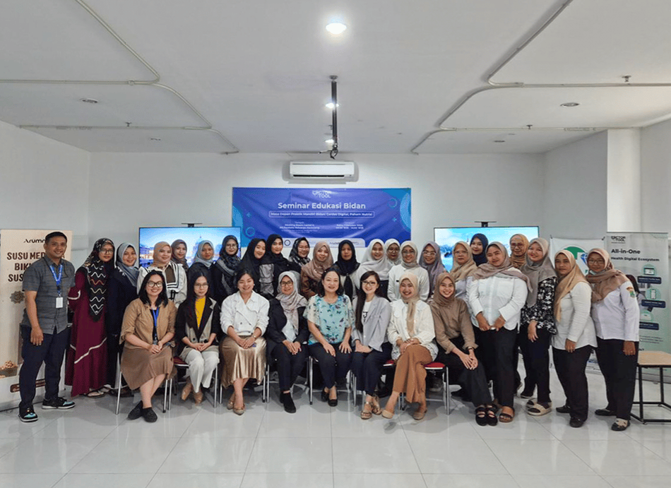 Kolaborasi Taja Seminar Digitalisasi, Nutrisi dan Peluang Kemitraan Dukung Bidan Mandiri di Karawang