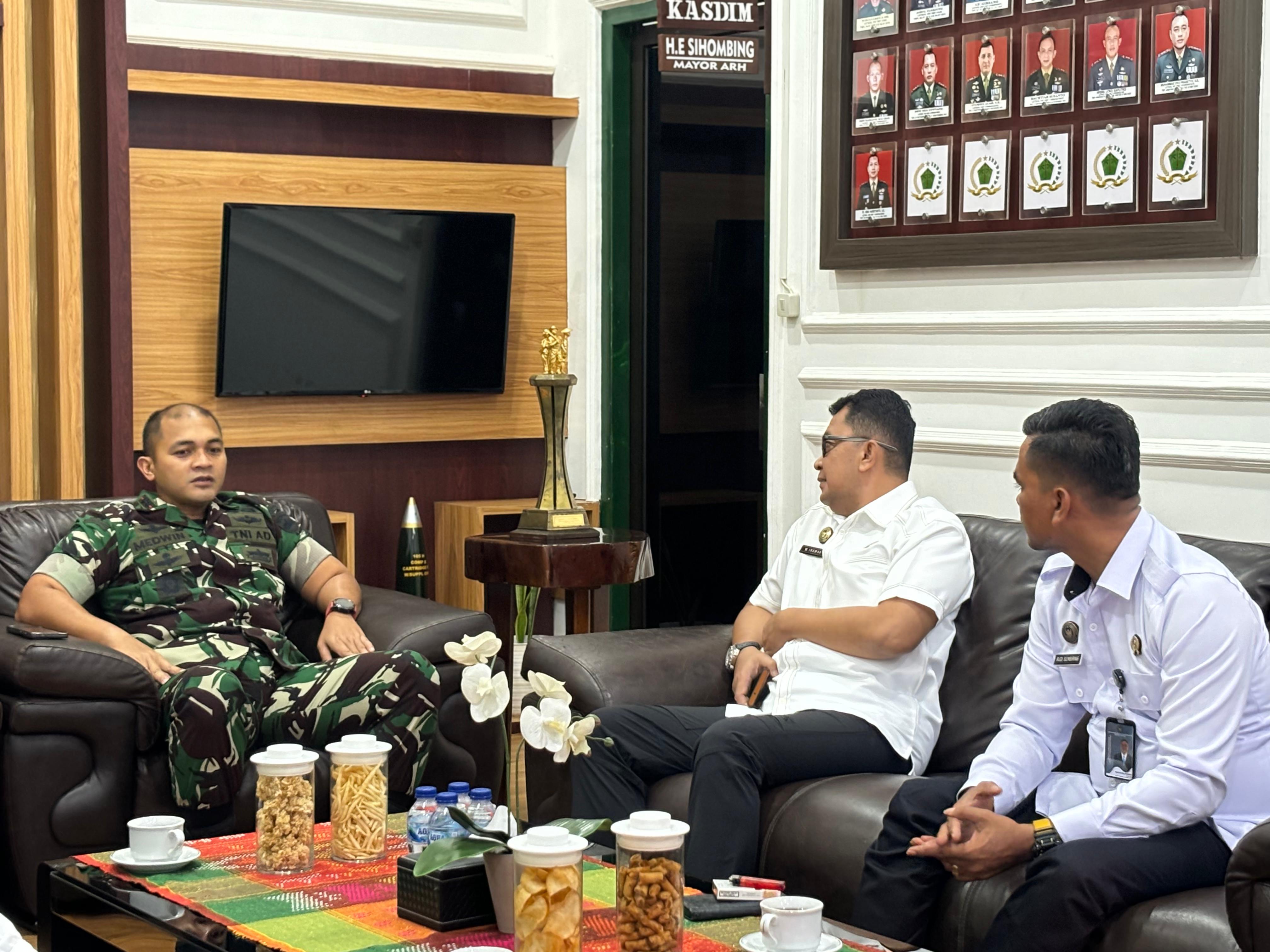 Penguatan Keamanan Lingkungan, Lapas Kelas IIA Binjai Gandeng Kodim 0203/Langkat