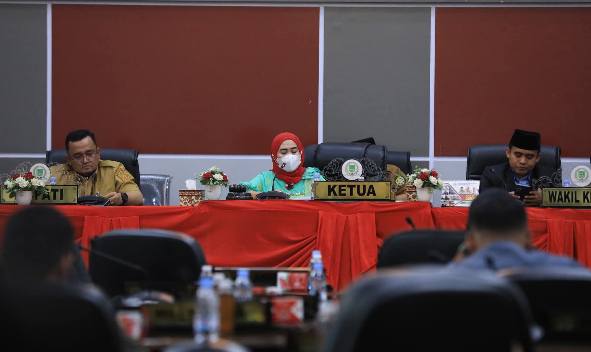 DPRD Rohul Paripurna Pandum Fraksi Ranperda Pembentukan Produk Humda, Japem dan Banmus