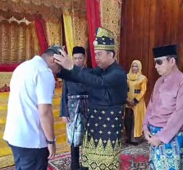 LAMR Kepulauan Meranti Sambut Hangat Kalapas Selatpanjang dengan Prosesi Adat Melayu