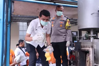 Barang Bukti Narkoba Dimusnahkan, Jumlahnya Fantastis