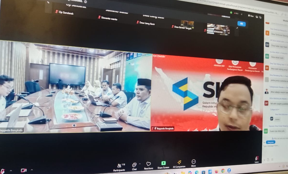 Bappeda Begkalis Kick Off Meeting Penginputan Usulan Musrenbang Desa dan Kelurahan SIPD RI 2027