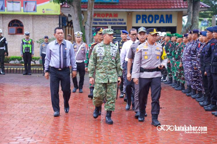 Polres Asahan Gelar Apel Operasi Lilin Toba 2025, Siap Amankan Nataru