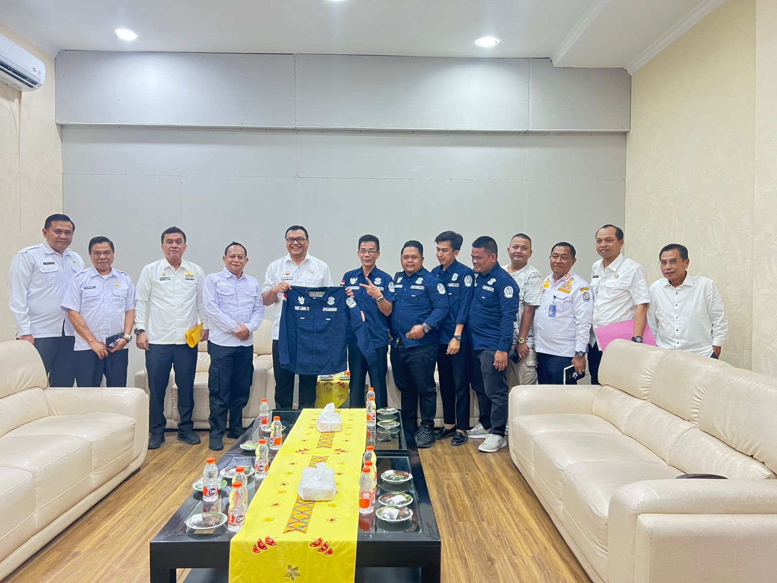 Tim Advokasi Bidkum Deli Serdang Sehat Temui Bupati