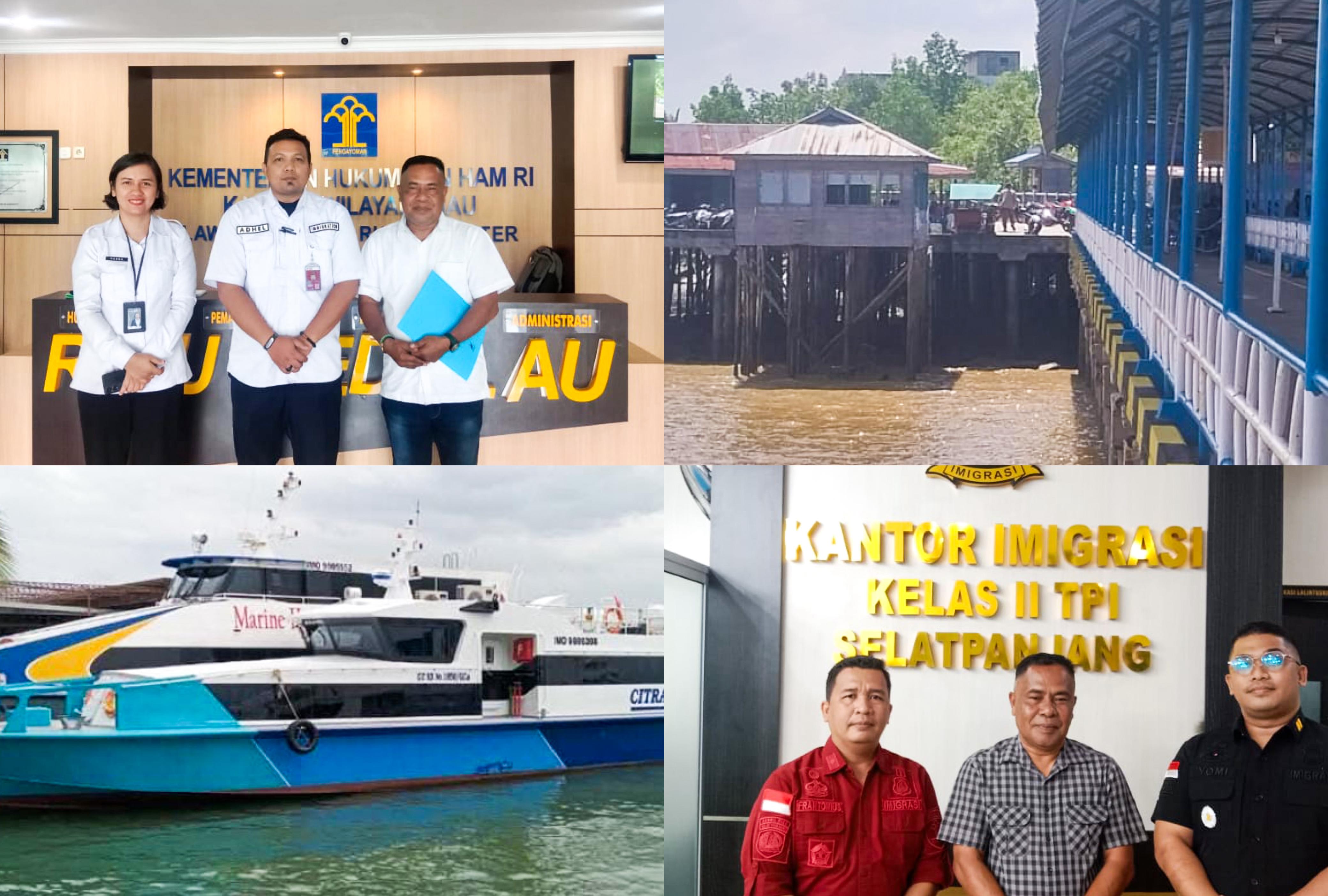 Sabar! Jalur Internasional Tanjung Samak-Kukup Belum Dibuka Pemkab Kepulauan Meranti Tunggu Izin Pusat