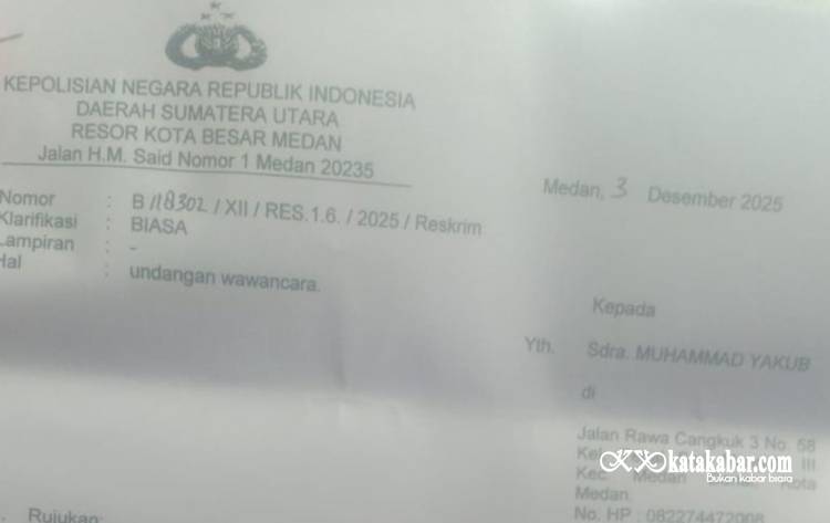 Tokoh Politik Medan Diduga Dalang Penganiayaan di Medan Denai, Laporan Polisi Masuk Tahap Penyelidikan