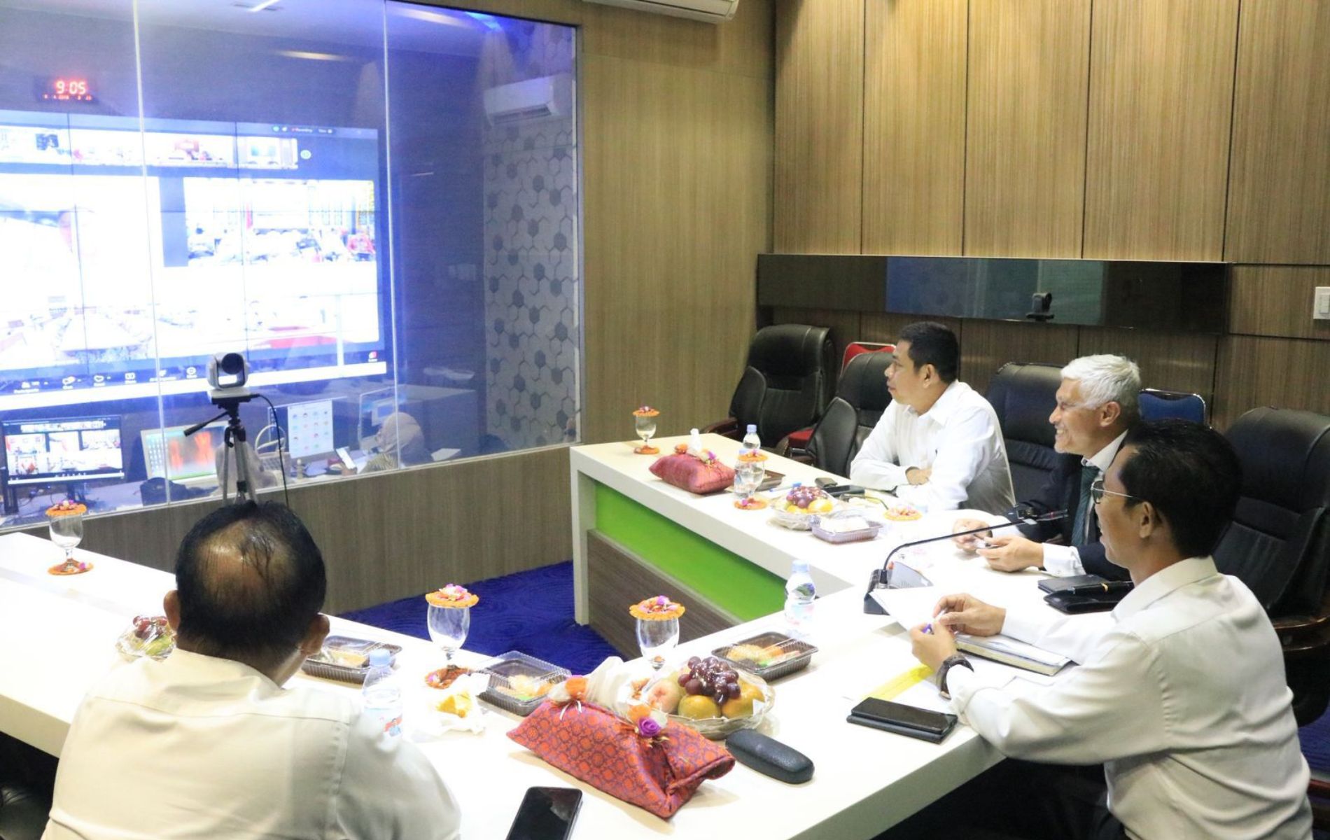 Pemko Binjai Ikuti Rakor Indikator Pemulihan Pascabencana