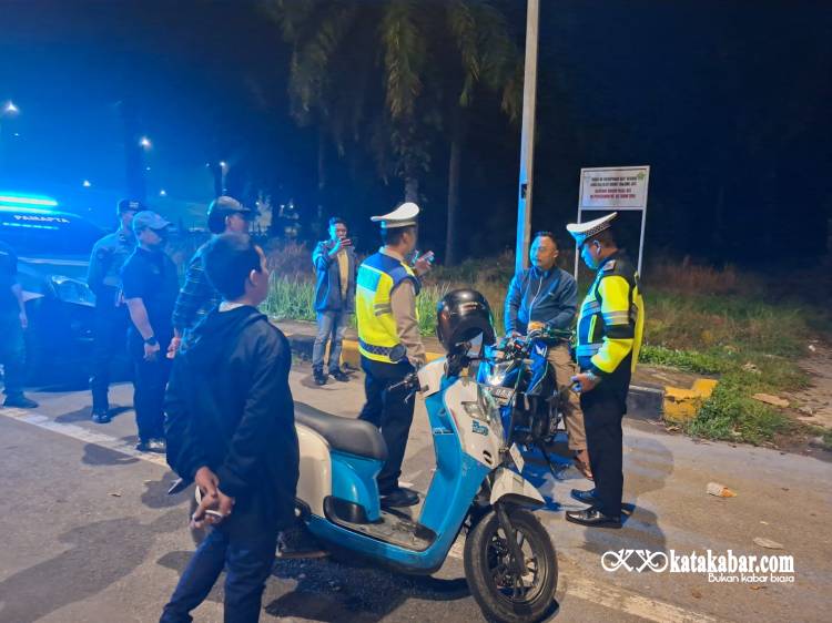 Sat lantas Polres Langkat Amankan 18 Motor Balap Liar, Sikapi Keluhan Masyarakat