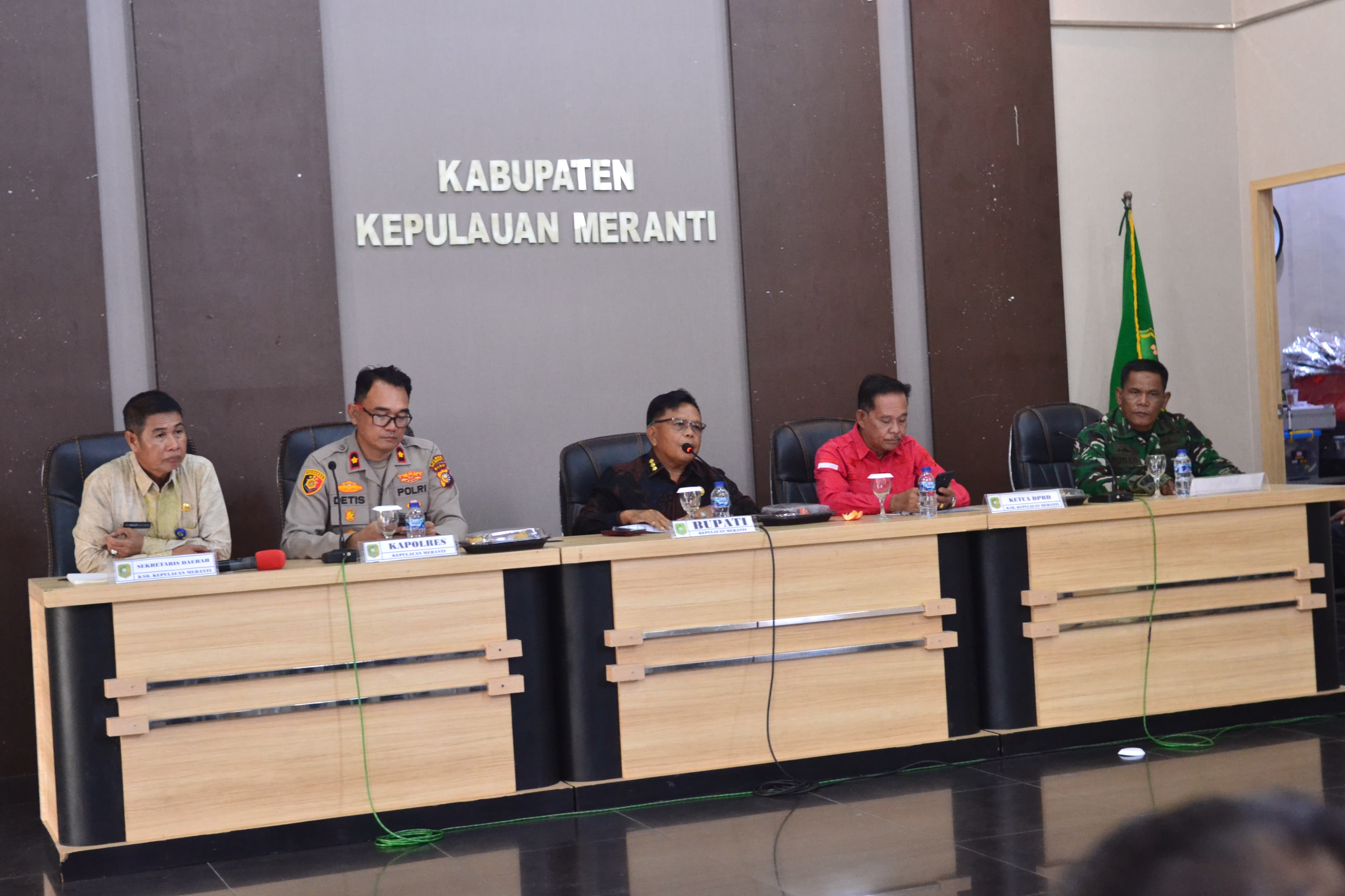 Pemkab Meranti Gelar Rakor Persiapan Imlek 2026: Ekonomi Jaga Kondusifitas Daerah