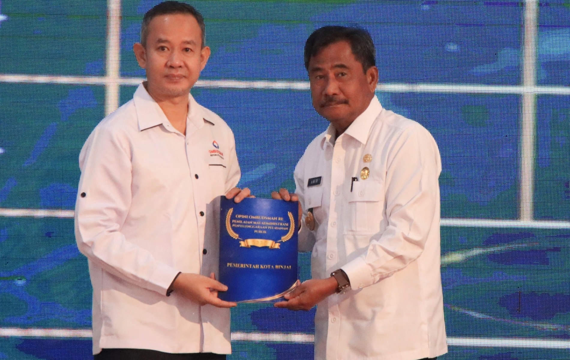 Pemkot Binjai Raih Predikat Kualitas Sedang dari Ombudsman RI, Wali Kota: Jadi Bahan Evaluasi!