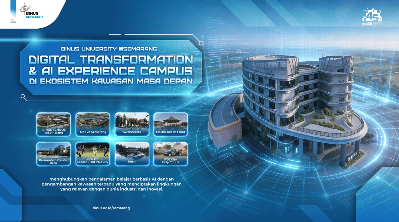 Binus University @Semarang Perkuat Posisi Digital Transformation dan AI Experience Campus