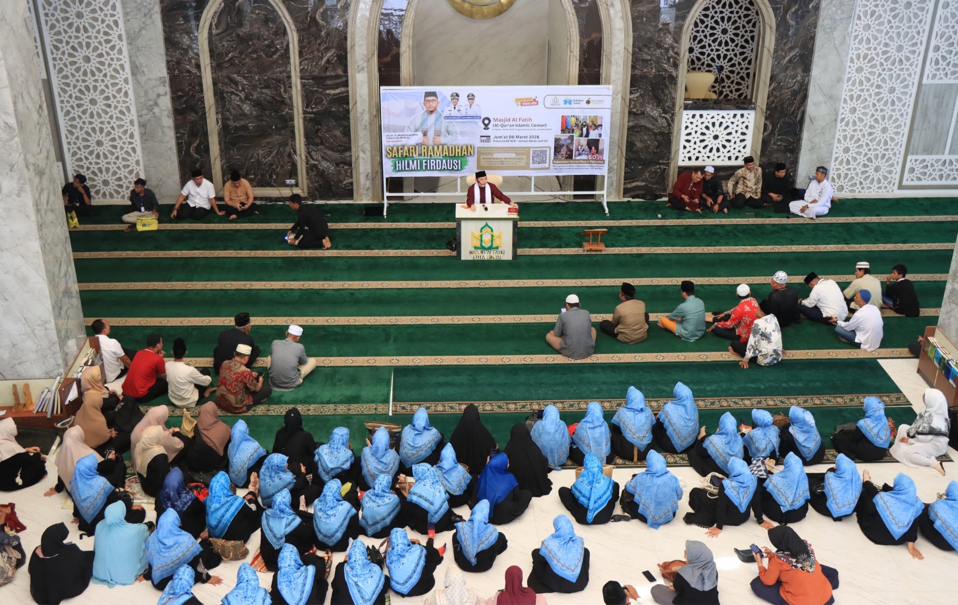 Sekretaris Daerah Kota Binjai Hadiri Safari Ramadhan Bersama Ustadz Hilmi Firdausi