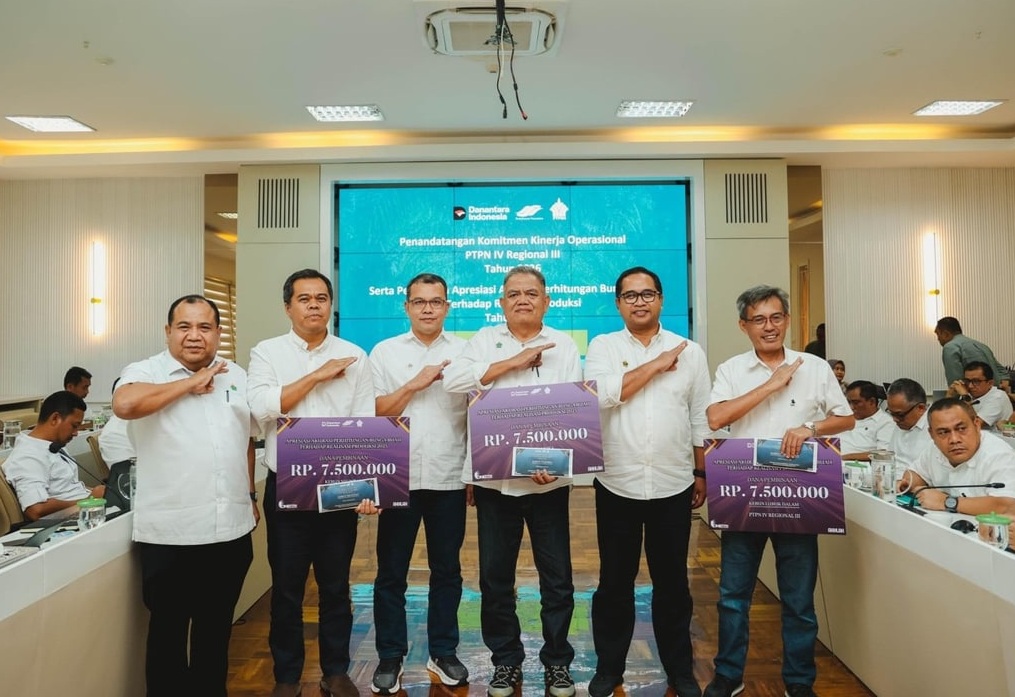 Holding PTPN Perkuat Tata Kelola Berbasis Data, Akurasi Produksi Sawit PTPN IV Regional III Tembus 96,77 Persen