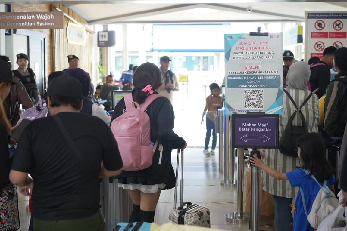 KAI Daop 2 Bandung Siapkan 57.106 Tiket KA Jarak Jauh Okupansi Capai 86,3 Persen