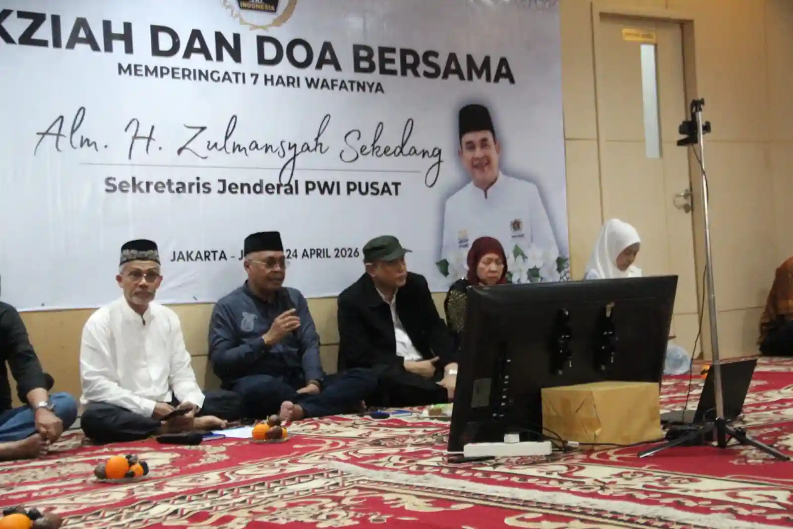 Ketum PWI Pusat: Zulmansyah Organisatoris dan Berdedikasi