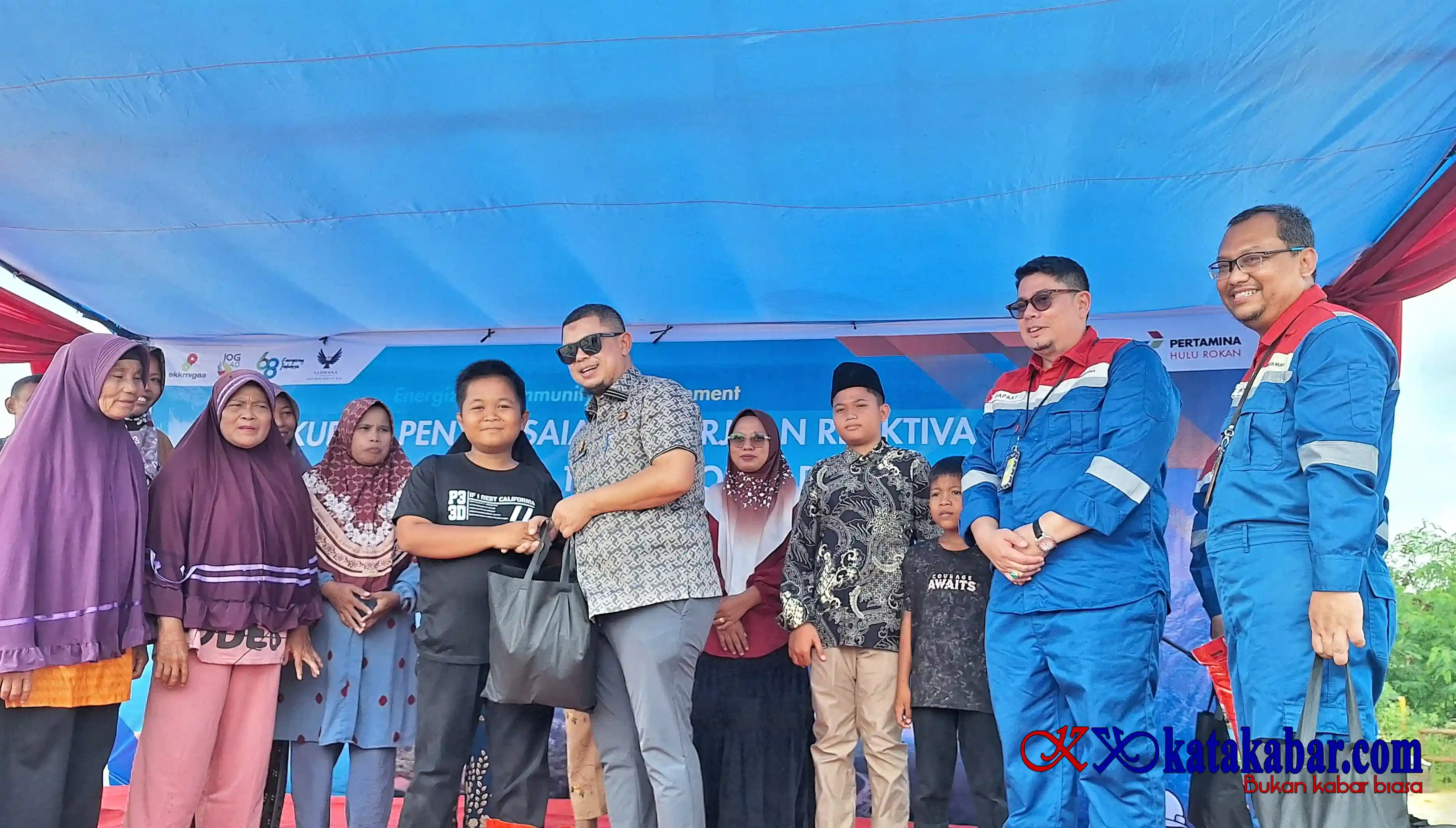 Tentang PHR, Puluhan Anak Yatim, Banjir dan Jalan Rusak di South Bekasap Duri