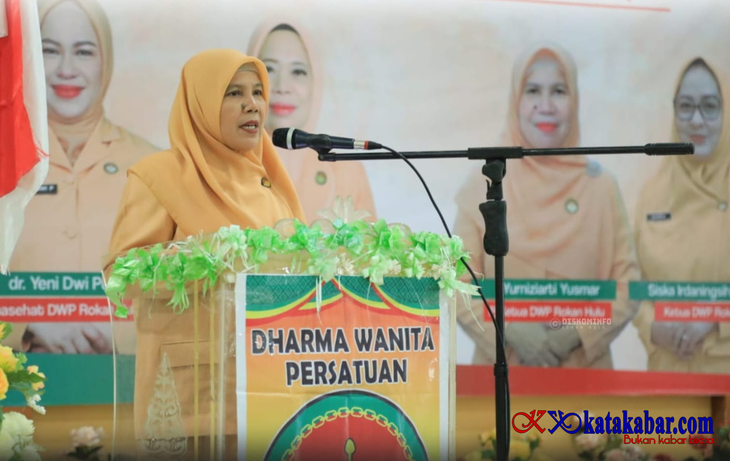Pimpin DWP Rokan Hulu, Yurniziarti Yusmar Komitmen Lanjutkan Program