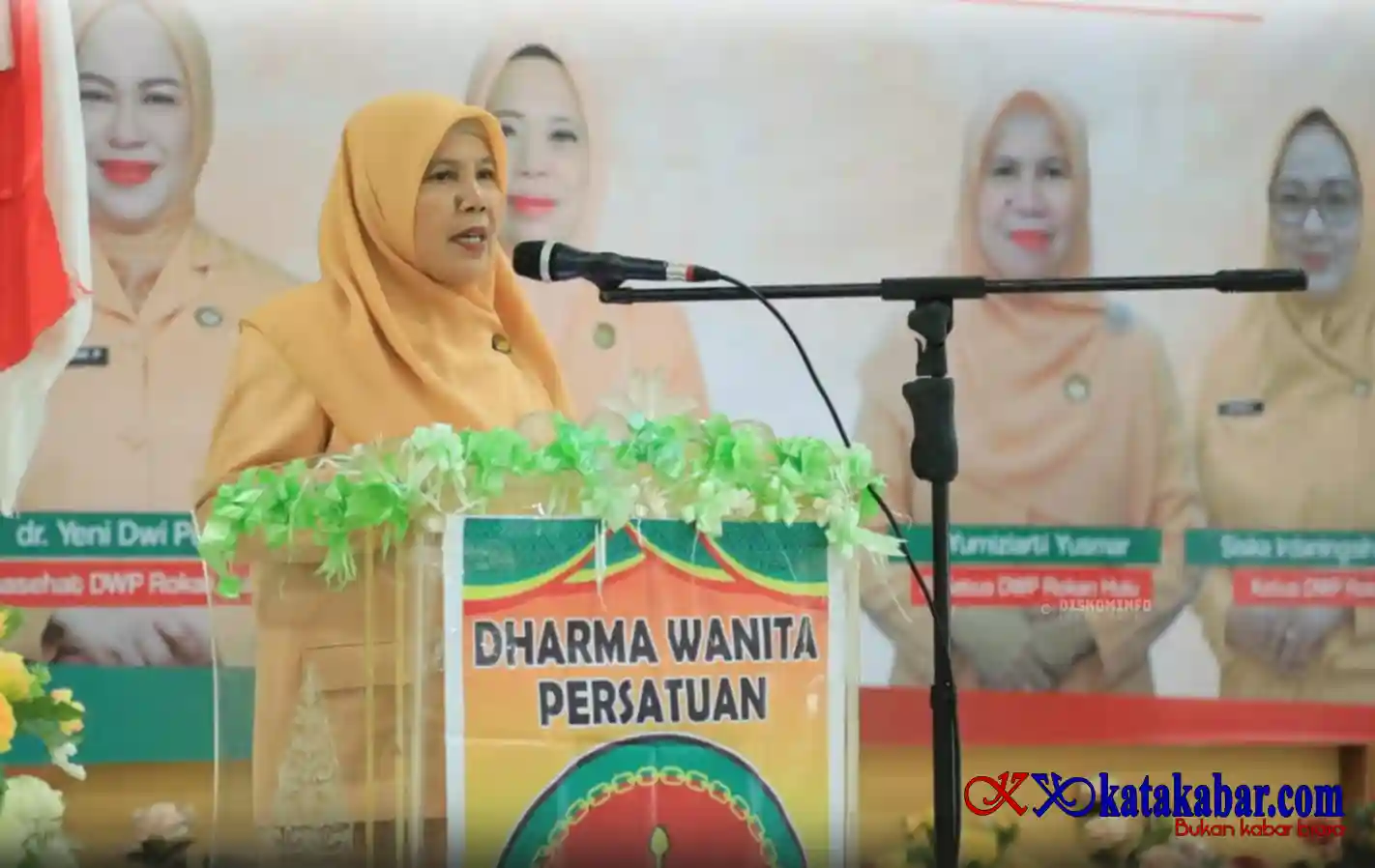 Pimpin DWP Rokan Hulu, Yurniziarti Yusmar Komitmen Lanjutkan Program