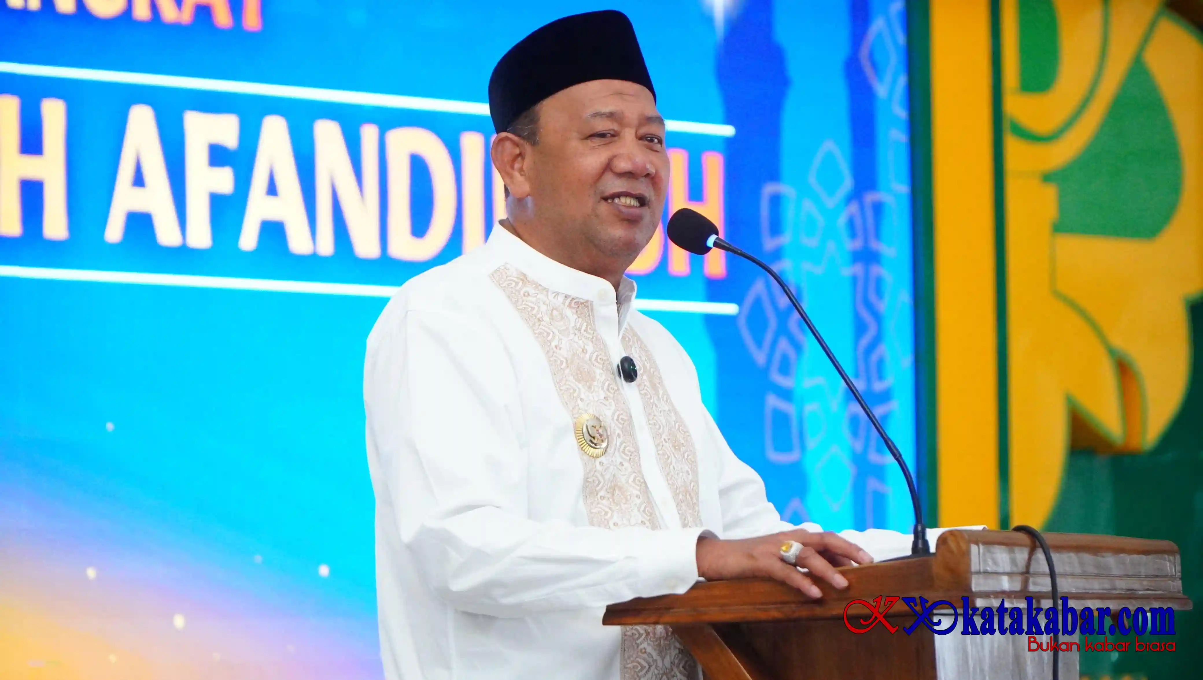Bupati Syah Afandin Ajak Insan Pers Bersinergi Membangun Langkat