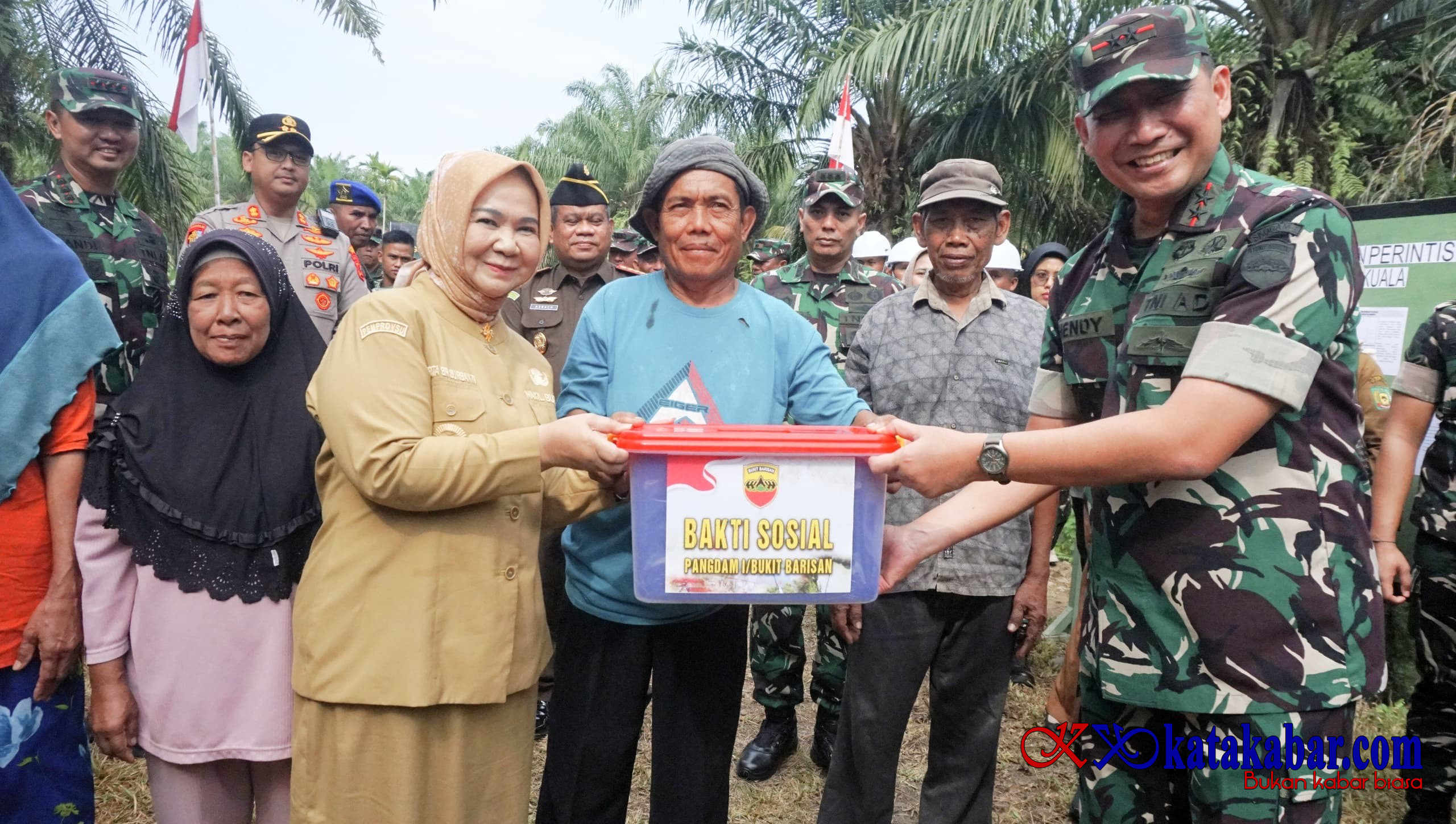 Groundbreaking Jembatan Gantung Garuda Merah Putih di Kuala