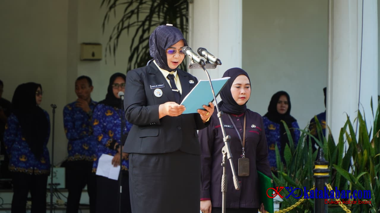 Pimpin Upacara Otoda ke-XXX, Wabup Tiorita Tegaskan Sinergi Pusat–Daerah