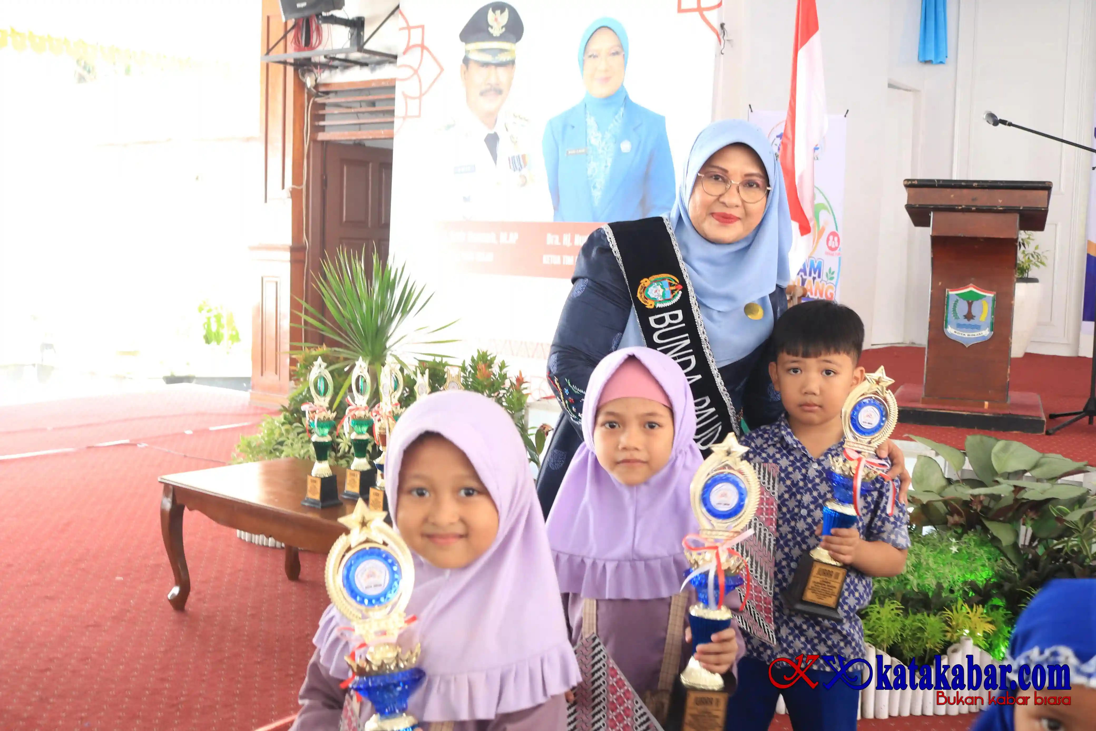 Gebyar PAUD dan Deklarasi GARAM BERSULANG Perkuat Kota Binjai Ramah Anak