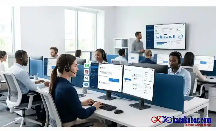 Routing Chat Otomatis Barantum Permudah Distribusi Chat Customer