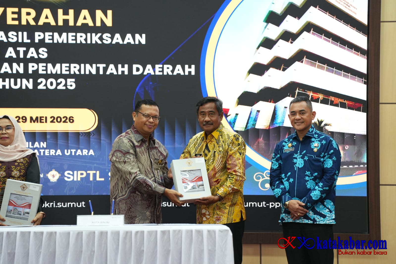 Pemko Binjai Raih Opini WTP dari BPK Sumut atas LKPD 2025