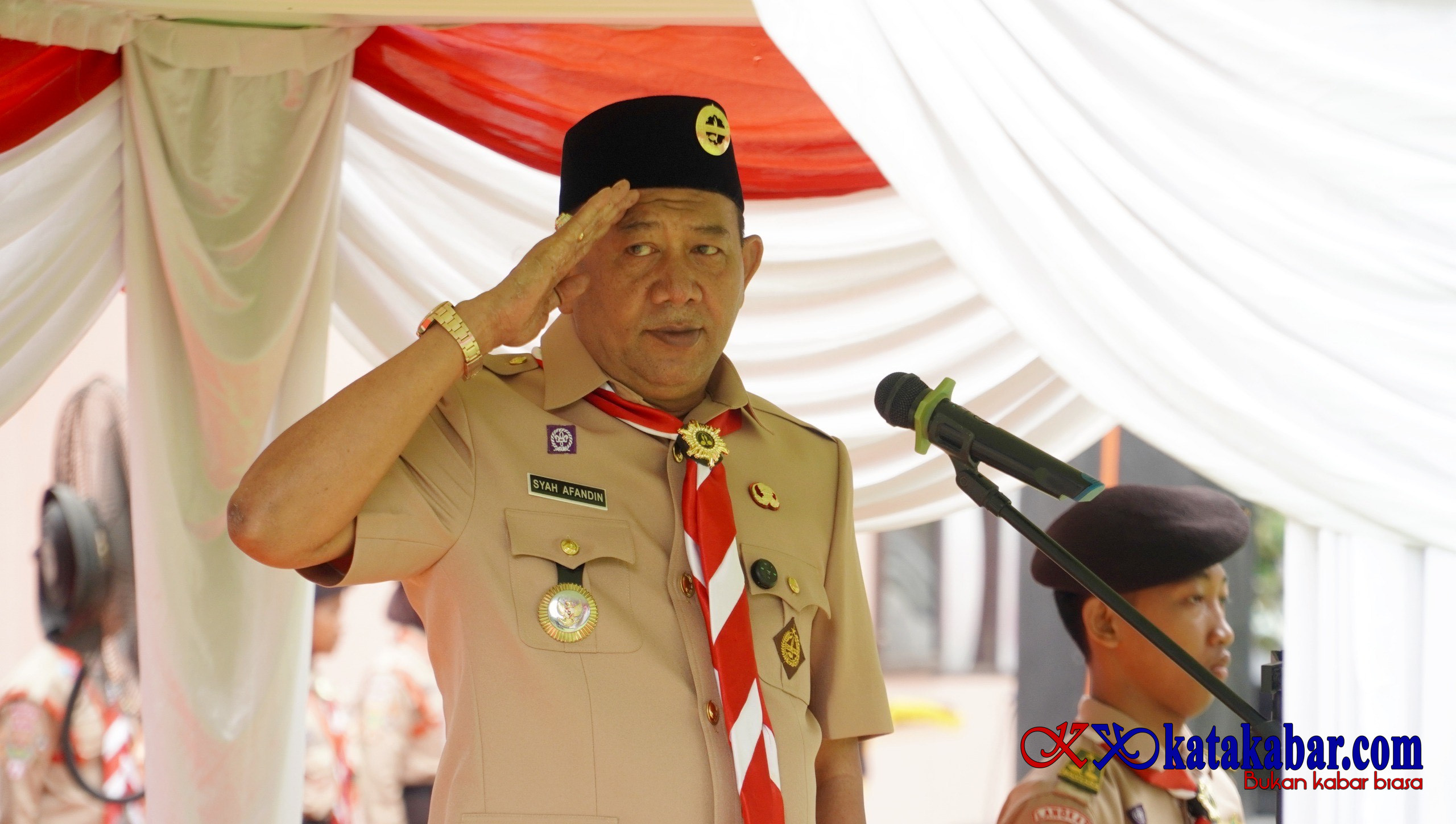 Buka Jamcab 2026, Syah Afandin Tekankan Peran Pramuka Cetak Generasi Unggul Menuju Indonesia Emas