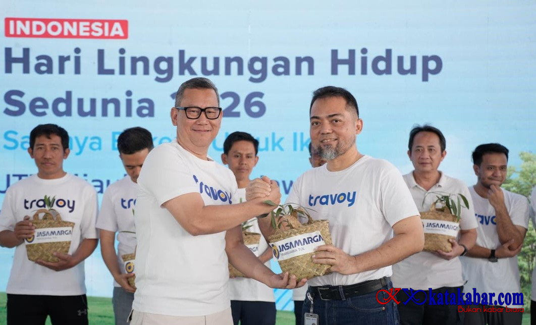 Sempena Hari LH Sedunia 2026, JTT Komitmen Hijaukan Trans Jawa Lewat Penanaman Seribu Pohon