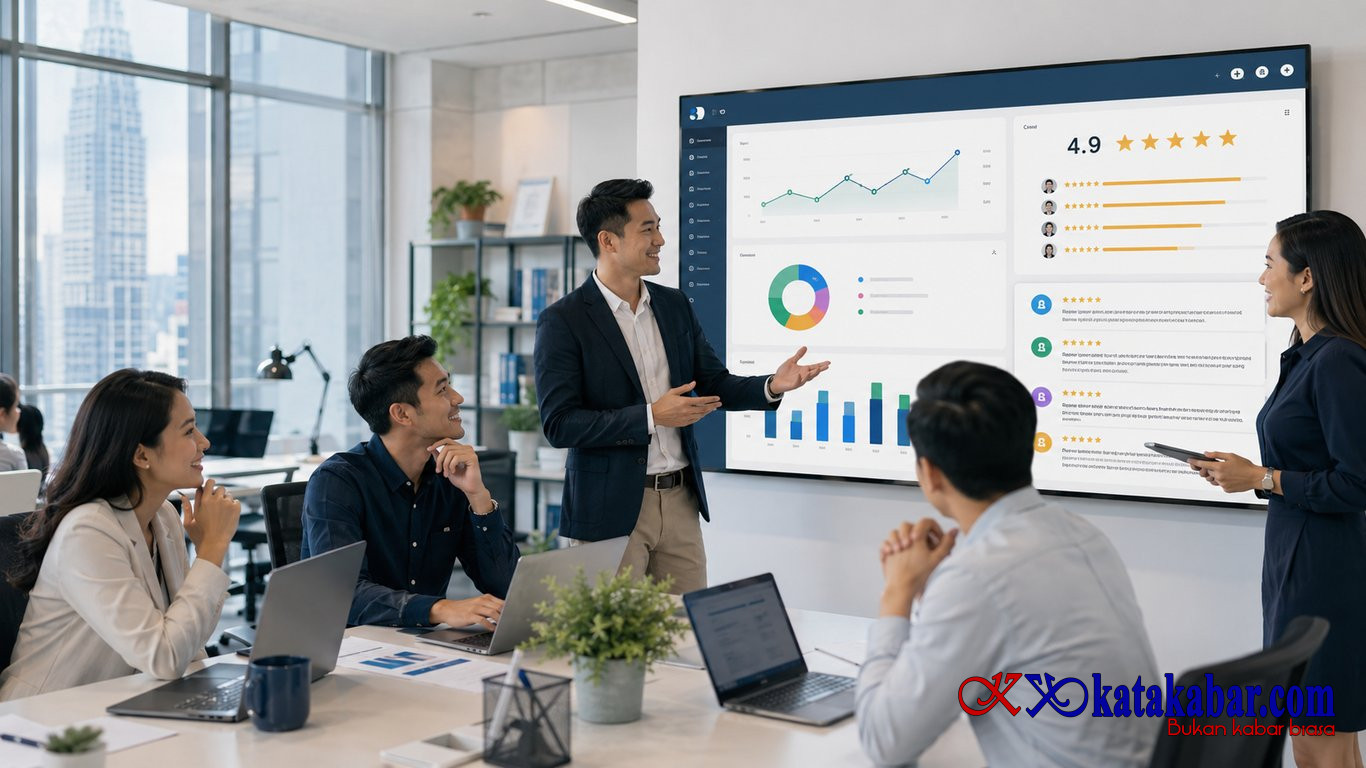 CRM Indonesia Rating Tertinggi: Barantum Raih 4,9/5 dari 1.200 Ulasan Google