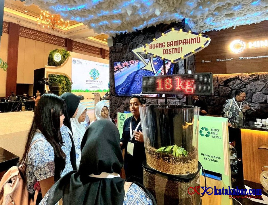 Kumpulkan 51 Kilogram Sampah Organik di Invirotech 2026, Jadi Input Program Lingkungan Grup MIND ID