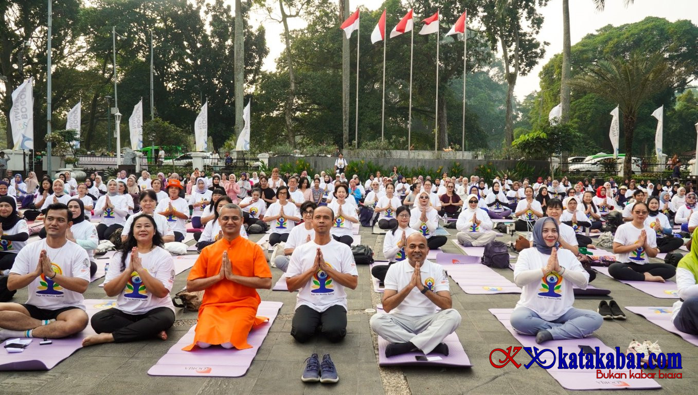 Kedubes India Gelar International Yoga Day 2026 Diikuti Lebih 500 Peserta di Bogor