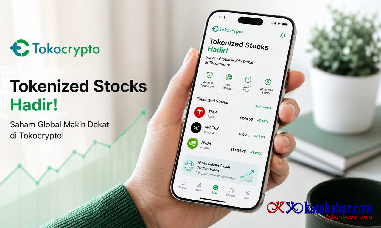 Buka Akses Saham NVIDIA hingga SpaceX Lewat Kripto, Tokocrypto: Investor Indonesia Bisa Ikut Masuk!