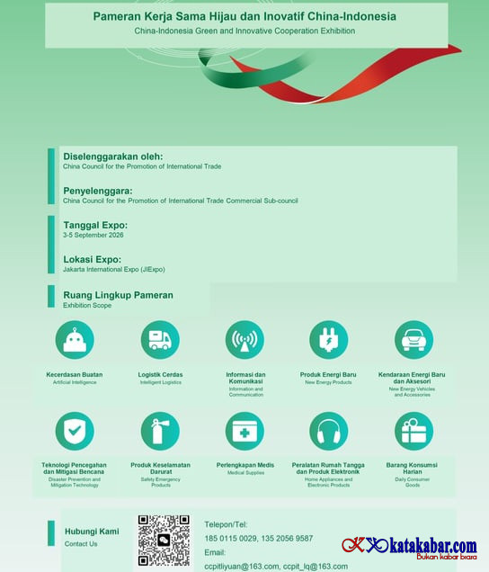 Segera Hadir! Pameran Kerja Sama Sustainability dan Inovatif China dan Indonesia