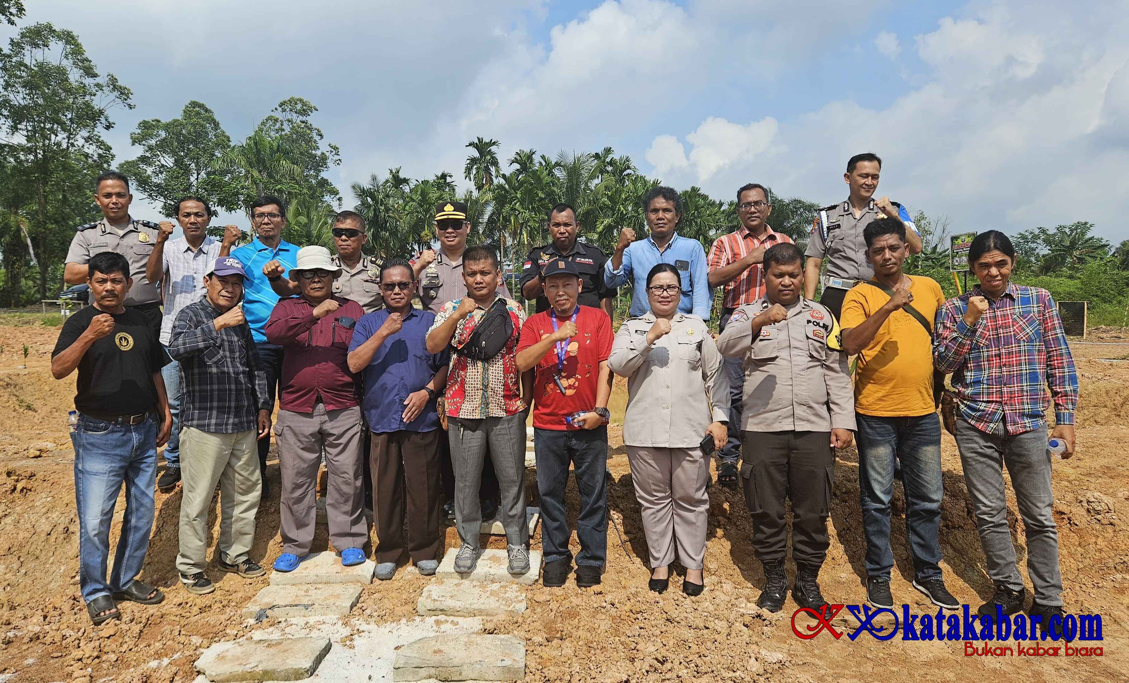Garden Party Silaturahmi Terakhir, Kapoolsek Mandau: Terima Kasih Rekan-rekan Wartawan