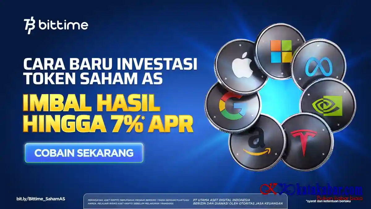 Minat Investor Indonesia pada Aset AI Global Meningkat, Bittime Luncurkan Fitur Earn Tokenized US Stocks