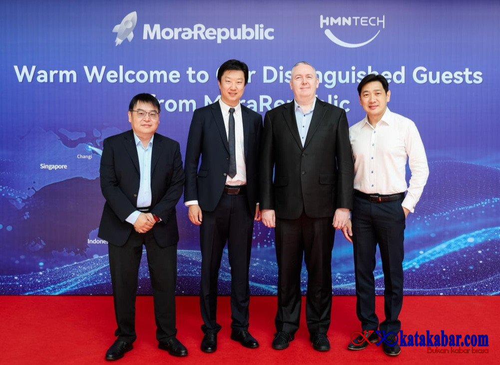 MoraRepublic dan HMN Tech Bangun Jalur Arteri Digital Menghubungkan Indonesia dan Singapura