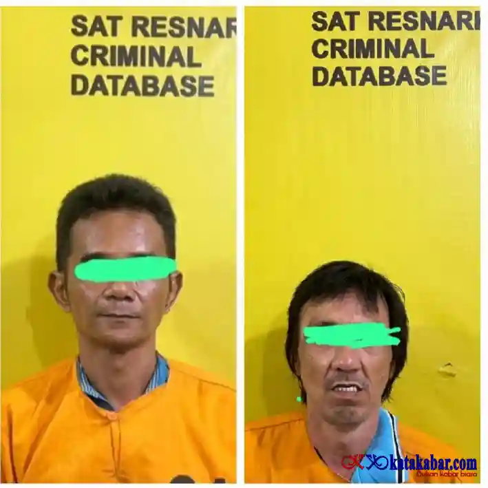 Resnarkoba Polres Kepulauan Meranti Ciduk Dua Pria Beserta Sembilan Paket Sabu