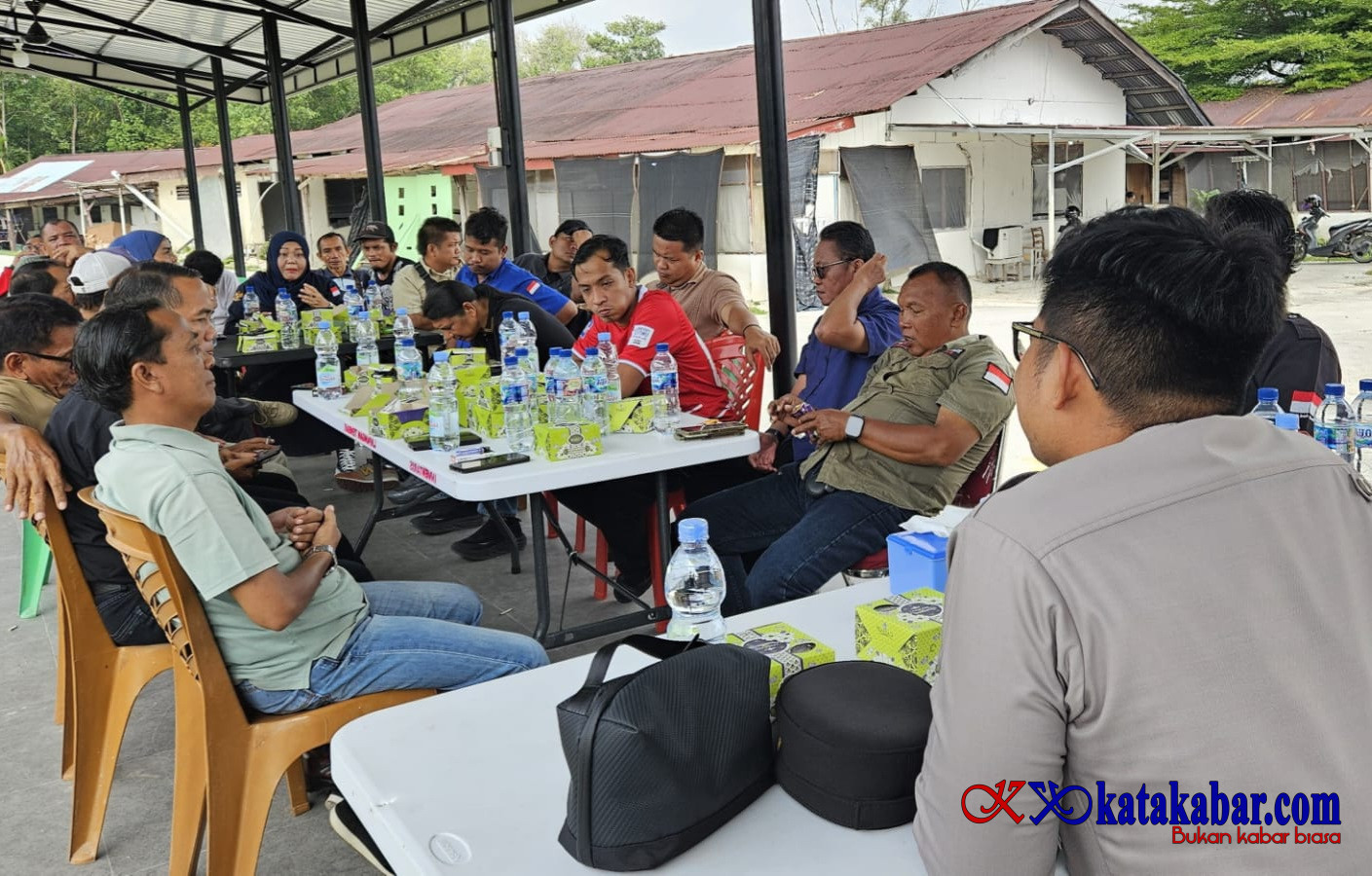 Pertegas Kemitraan di Lapangan Tembak, Kapolsek Mandau: Sinergi dan Komitmen Biarkan Tumbuh Natural