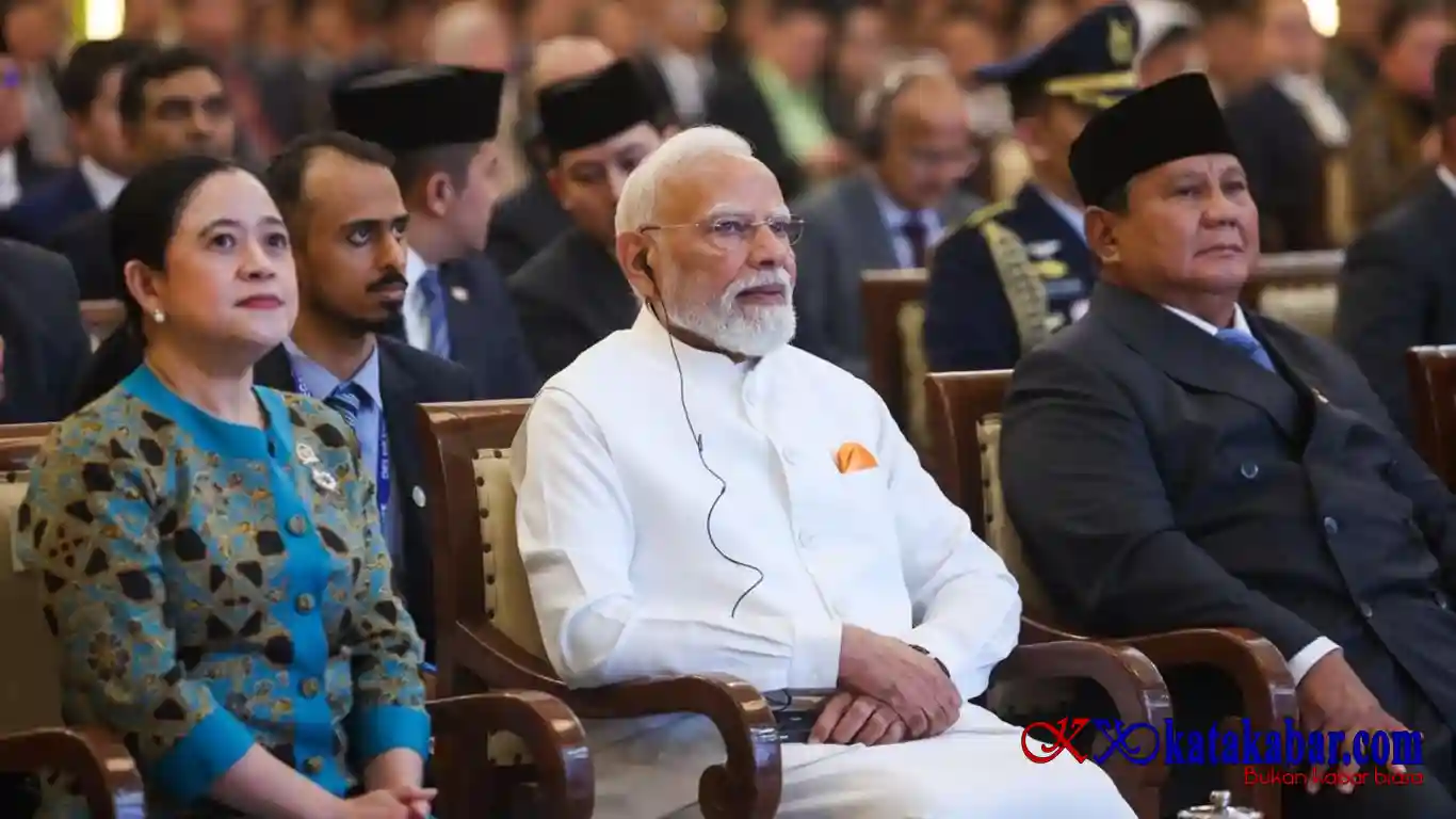 Pidato Bersejarah di DPR RI, PM Modi Perkenalkan Visi Gangga-Mahakam bagi Hubungan Indonesia dan India