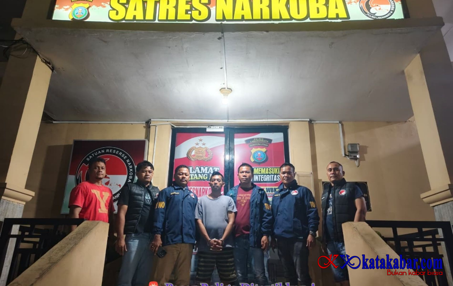 Tim Satres Narkoba Polres Labuhanbatu Tangkap Kembali Tahanan Kabur Setelah 18 Hari Buron di Riau